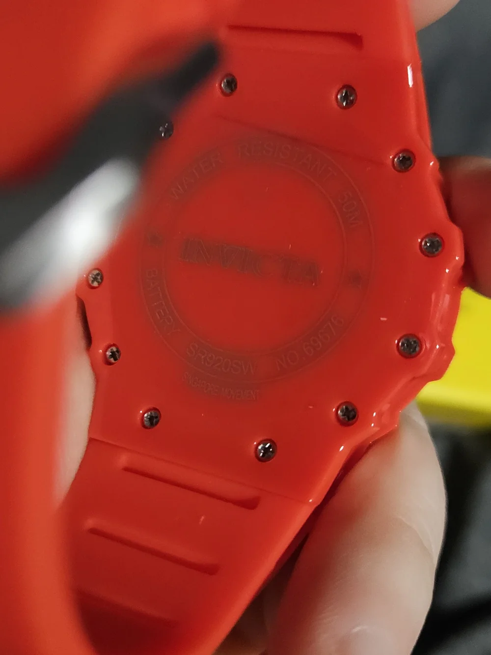 Invicta Racing Vaulthan Red Chronograph Watch- New